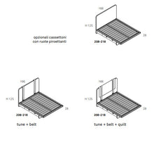 Carica l&#39;immagine nel visualizzatore di Gallery, LETTO BAG TUNE CACCARO
