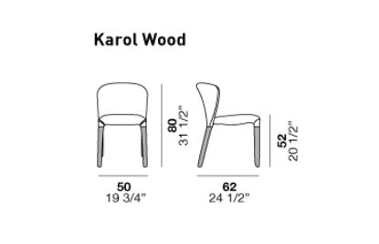 SEDIA KAROL/KAROL WOOD ALF DAFRE'