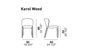 SEDIA KAROL/KAROL WOOD ALF DAFRE'