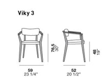 Carica l&#39;immagine nel visualizzatore di Gallery, SEDIA VIKY ALF DAFRE&#39;
