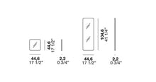 Carica l&#39;immagine nel visualizzatore di Gallery, SPECCHIERA QUADRATA E RETTANGOLARE ALF DAFRE&#39;
