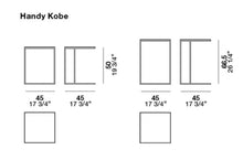 Carica l&#39;immagine nel visualizzatore di Gallery, TAVOLINO HANDY KOBE ALF DAFRE&#39;
