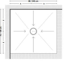 Carica l&#39;immagine nel visualizzatore di Gallery, AREA DOCCIA LESS MAKRO - arredinterni
