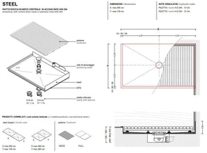 AREA DOCCIA STEEL MAKRO - arredinterni