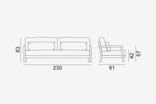 Carica l&#39;immagine nel visualizzatore di Gallery, DIVANO WIN GERVASONI - arredinterni
