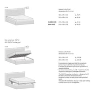 Carica l&#39;immagine nel visualizzatore di Gallery, LETTO TWIGGY NOVAMOBILI - arredinterni
