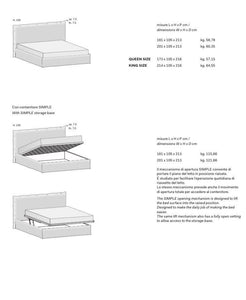 LETTO TWIGGY NOVAMOBILI - arredinterni