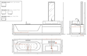 SISTEMI VASCA – LAVABO MAKRO - arredinterni