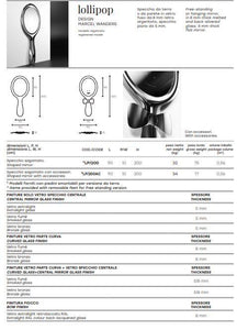 SPECCIO LOLLIPOP FIAM - arredinterni